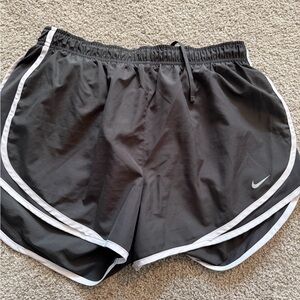 Nike Women's Charcoal Gray Athletic Shorts